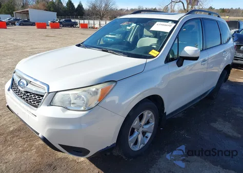 2015 Subaru Forester 2.5I Premium из США, поврежденный, VIN JF2SJADC1FH525449